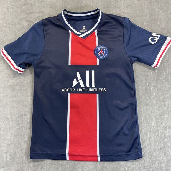 PSG Paris Saint-Germain Football Jersey Kids 24‎ - Picture 1 of 6